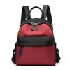 School Bags Women Backpack Green Femal Multifunction Backpacks Light 2023 Ladies Backbag Small Simple For Daily Shopping Dating