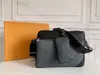 Män axelpåsar plånbok designer kors kropp lyx man messenger väska satchels 3 stycke set satchel mode handväska komposit minipaket ryggsäck handväska