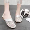 Slippers dames zomer slippers baotou chinees borduurwerk bloemen sandalen dames casual flip flops nationale indoor outdoor schoenen z0215 z0215