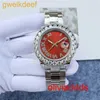 High Quality Fashion Iced Out WatchesMens Wrist Luxury Round Cut Lab Gr DDGU Z2VE