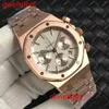 Hoogwaardige mode Iced Out Out Watchesmens Pols Luxury ronde Cut Lab Gr Ddgu Jzwm