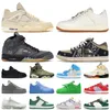 Jordan Travis Scott Jumpman 4 Basketball Shoes Jorden Cactus Jack 6 High Fragment 1 Air Max Mocha Low Sb Dunk Low Brown Designer Airforce Force AF1 Sneakers Trainers Size 36-47