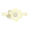 Hair Accessories Vintage Flower Headband Baby Girls Headwraps Born Pography Props Gifts Lace Elastic Bands Pearl Crystal