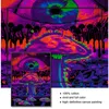 Canvas muurschilderingen voor woonkamer huis decor abstract blacklight schilderijen kunst psychedelic trippy poster prints muur woo