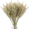 Декоративные цветы венки венки пшеница цветочные украшения натуральная пампас овся