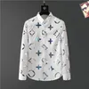 Men's Dress Shirts popular 2021 luxury designer men's shirts fashion casual business social and cocktail shirt brand Spring Autumn slimming the most clothing M-3XL#01 R