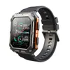 C20pro Militaire Slimme Horloge Mannen Leger Outdoor IP68 5ATM Waterdicht Hartslag Bloed Zuurstof Smartwatch Voor Mannen Android IOS