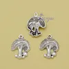 Charms Antique Silver Plated Mushroom Wild Forest Food Pendants For Diy Necklaces Jewelry Making Findings Supplies Accessories