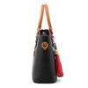Moda kadın çanta pu deri totes çanta üst taklidi nakış crossbody çanta omuz çantası bayan el çantaları l12
