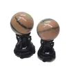Decorative Figurines Natural Sunstone Ball Healing Ore Stone Crystal Sphere For Home Decor Objects &
