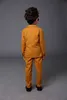 Clothing Sets Boys suits for weddings Kids Prom Suits Yellow Wedding Suits Kids tuexdo Big Children Clothing Set Boy Formal Classic Come W0222