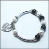 Bracelet 1PC bracelets de perles de culture avec forme de coeur pour les vêtements des femmes ornements bijoux naturels Hawaii très