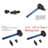 Handgereedschap Koperremlijn Afschepen Tool 3/16 SAE Handheld 45 graden Auto Reparatie Accessoires Pijp Reamer Op1 OP2 Punch Drop deliv Dholo