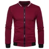 Vestes pour hommes 2023 printemps haute qualité en peluche Zip col montant Casua veste hommes rue coupe-vent manteau hommes décontracté vêtements d'extérieur épais