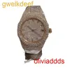 Высококачественные модные часы Iced Out, мужские наручные роскошные круглые часы Lab Gr DDGU KXTJ