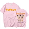 Karasuno Anime Haikyuu Volleyball Club Tryck t-shirts Herrarna Kort ärm Pure Cotton Casual T-shirt Överdimensionerad Haruku Streetwear 780