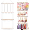 Schmuck Beutel Haar Bögen Halter Große Kapazität Clips Lagerung Aufhänger Organizer Baby Zubehör Display Großhandel