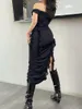 Casual Dresses Women Y2k Streetwear 3D Flowers Long Tube Dress Off Shoulder Irregular Ruffle Sexy Open Back Sheer Tulle