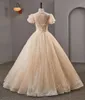 Вечеринки роскошные классические Quinceanera Shinny Sequin Ball Hown Элегантный выпускной плюс формальный для девочек 230221