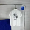 Mężczyźni designerskie koszule Summer Shoort Sleeve Casualne koszule moda luźna polo w stylu plażowym oddychając Tshirts Tees Ubranie #07