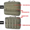 Outdoor-Taschen Taktische Molle-Tasche EDC Militär-Notfalltasche für Jagdzubehör Utility-Multifunktionswerkzeuge