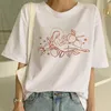 여자 T 셔츠 귀여운 과일하라 주쿠 kawaii 만화 셔츠 여자 ullzang 작은 신선한 90 년대 그래픽 패션 Tshirt 한국 스타일 탑 티