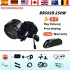 Bafang BBS01B 36V 250W Orta Tahrik Motor Elektrik Bisiklet Dönüşüm Kiti Ebike Orta Motor Parçaları 36V15.6AH 18650 Hücreler Bisiklet