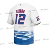 Gaoxin Team Puerto Rico 2023 WBC Custom BaseballJersey 12 Francisco Lindor Jose Berrios Edwin Diaz Lugo 9 Javier Baez Marcus Stroman Carlos Correa Correa