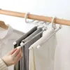 Portaoggetti Rack Appendiabiti per pantaloni in acciaio inossidabile Pantaloni pieghevoli per pantaloni Armadio per camera da letto Armadio 230221