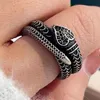 Fashion designer Ring snake love Band Mens Womens lovers rings couples Rings with box