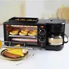 3 in 1 Breakfast Makers Kitchen 3 1 Mache Coffee Mache Bread Toaster Electric Mi Oven Dog Mache Cookg Roti Maker Household 230222