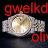 Высококачественные модные часы Iced Out, мужские наручные роскошные круглые часы Lab Gr DDGU C4SI