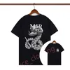 Heren Damesontwerper T-shirts Gedrukte mode Man T-shirt Luxe tops Kwaliteit Katoen Casual T-stukken Hiphop Streetwear Shirts S-XXL