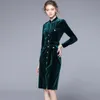 Women's Trench Coats 2023 Autumn Winter Velvet Coat Women Long Elegant O-neck Outwear Female Overcoat Slim Black Cardigan