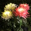 Lawn Lamps Waterproof Solar Powered Chrysanthemum LED Lamp Outdoor Garden Decor Decoration Gift Light For Courtyard Landscape