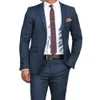 Abiti da uomo Blazer Splendido Slim Blu scuro da sposa per TailorMade Custom Made Business Tailor Fashion Tuxedo 230222