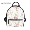 Bolsas de escola Mochila feminina Broken Flowers Design Fashion Women Women College Travel ombros para adolescentes Mochila