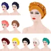 Ethnische Kleidung Diamanten Turban Kappe Frauen Afrikanische Auto Gele Headtie Kopf Wraps Muslimischen Kopftuch Hijab Motorhaube Schal Wrap Hut Kopfbedeckung