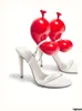 Sandaler Retro Fashion Round Head Open Toe Women s Balloon Decoration Personlighet Pumpar 2023 Tidig vår Slingback Stilettos 230228625070