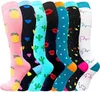 5 -st sokken kousen dropshipping multi -paren compressiekousen spataderen sokken voor mannen vrouwen verpleegkundigen unisex sportsokken voor anti -vermoeidheid Z0221