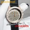 Högkvalitativ mode iced Watchesmens handled lyxig rundklipp labb gra ddgu 04ro