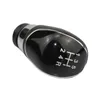 6 Speed ​​Gear Shift Knob Stick Shifter Lever Pen voor Ford Focus Mondeo Mk3 S-Max C-Max Kuga Galaxy Transit Black