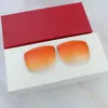 Lunettes de soleil colorées, verres carrés pour 828 et lunettes personnalisées pour hommes et femmes, lunettes de conduite