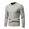 Maglioni da uomo Top lavorati a maglia da uomo di alta qualità Pullover slim Camicie casual invernali per giovani