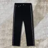 Jeans da uomo Tinta unita Cerniera Decorazione Pantaloni Hip Hop Streetwear Uomo 2023 Primavera High Street Moto 3 colori
