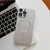 بالنسبة إلى Apple 14 Phone Case ، تأتي أزياء جديدة مع فيلم Lens iPhone13Pro Plating 12Promax حالة واقية من الشفط المغناطيسي TPU المضاد للهبوط