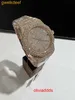 High Quality Fashion Iced Out WatchesMens Wrist Luxury Round Cut Lab Gr DDGU KXTJ