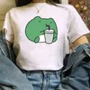 T-shirt da donna 2021 T-shirt estiva Skateboard Donna Rana T-shirt Harajuku Graphic Tee Y2k Top Abbigliamento estetico Camicia moda vintage Dropship 022223H