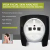 Çoğu satan 3D Cilt Teşhis Sistemi Dermatoskop 8 Spektrum UV Hafif Tenci Analizörü Cilt Analizörü Visia Makinesi