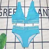 Sexy Bikini's Sets Designer Womens Badmode uit één stuk Zomermode Zwemkleding Letterbedrukte badpakken